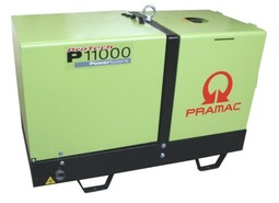 P11000/S - 10.6 Kva Diesel Skid Frame Generator